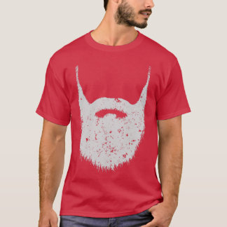 Vintage beard Beard Hipster full beard T-Shirt