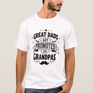 Vintage Bearded Dad Retro Distressed Typography T-Shirt