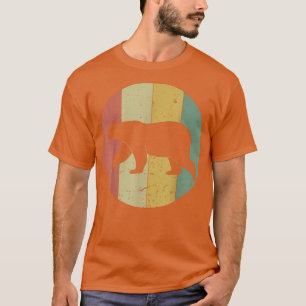 Vintage Bears Retro Bears Silhouette Cute Animal L T-Shirt