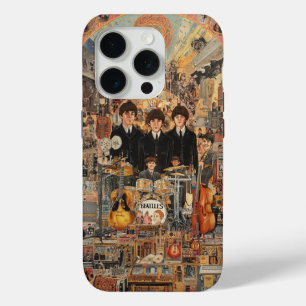 Vintage Beatles iPhone 15 Pro Case