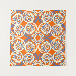 Vintage beautiful background, seamless pattern, lu tapestry