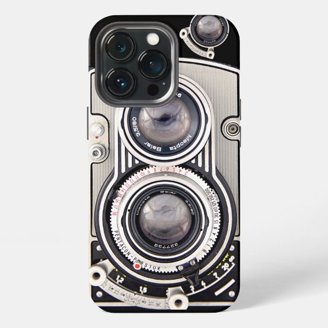 Vintage beautiful camera  iPhone case (Back)
