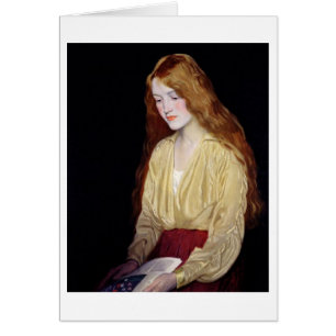 Vintage - Beautiful Redhead,