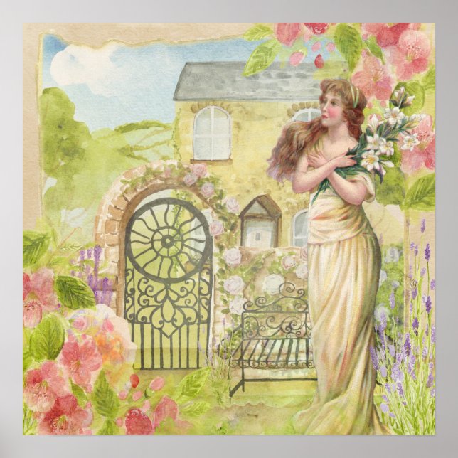 Vintage Beauty Poster (Front)