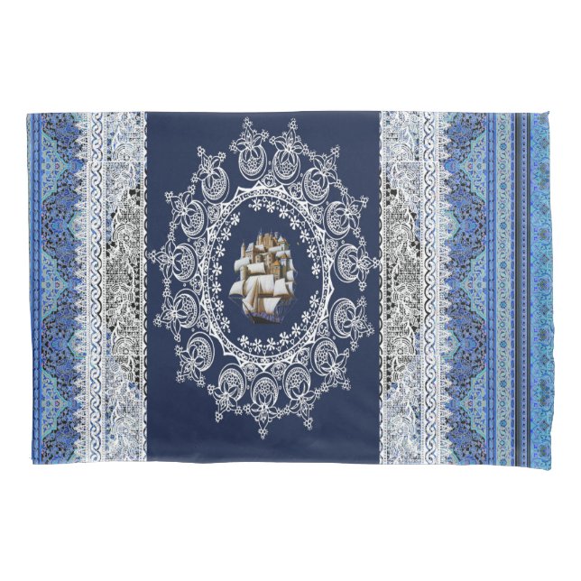 Vintage Bedding Design4u Pillowcase (Front)