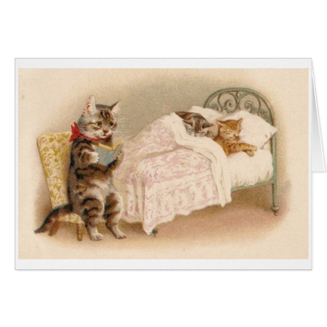 Vintage - Bedtime Story for Kittens, (Front Horizontal)