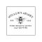 Vintage Bee Apiary Custom Name Honey Stamp