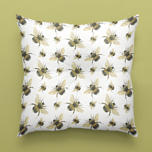 Vintage Bee Cushion