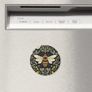 Vintage Bee Garden  Magnet