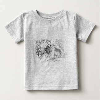 Vintage Bee Hives Baby T-Shirt