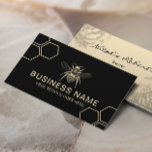 Vintage Bee Homemade Honey Beekeeper Farm Business Card<br><div class="desc">Vintage Bee Homemade Honey Beekeeper Farm Business Card.</div>