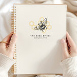 Vintage Bee Logo Rustic Honeybee Beekeeper Planner<br><div class="desc">Celebrate your love for beekeeping with this vintage bee logo and rustic honeybee design. Perfect for beekeepers,  this planner blends charm and practicality. The timeless vintage bee artwork adds a touch of rustic elegance to your daily organisation. Ideal for those who appreciate unique and stylish beekeeping planners.</div>