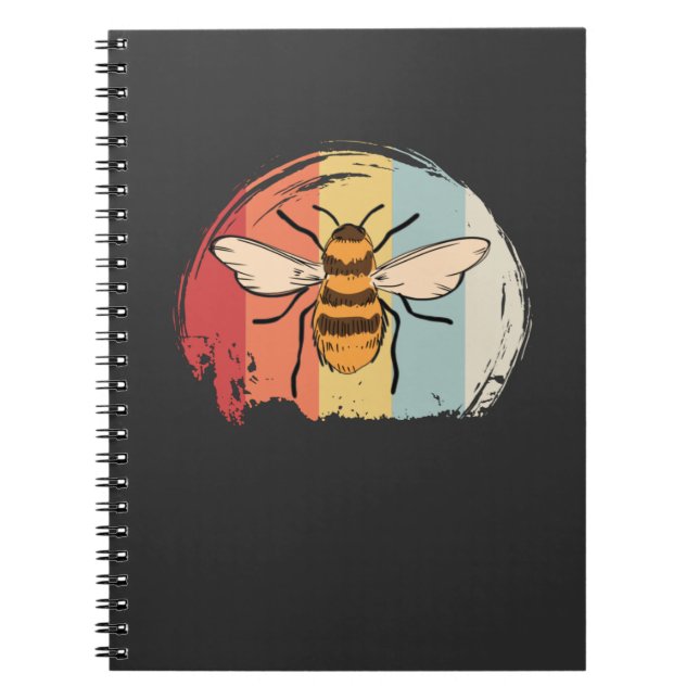 Vintage Bee Notebook (Front)
