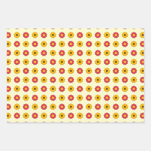 Vintage Bee Print Wrapping Paper Sheet