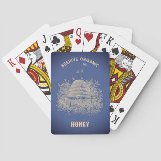 Vintage Beehive Playing Cards