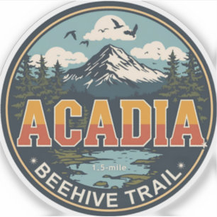 Vintage beehive trail Acadia National park gifts