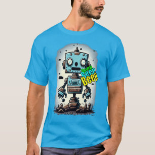 Vintage Beep Beep Beep Robot Classic T-shirt