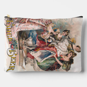 Vintage Beer Advertisement  Poster  Accessory Pouch