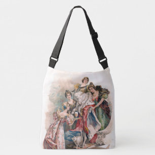 Vintage Beer Advertisement Poster Crossbody Bag