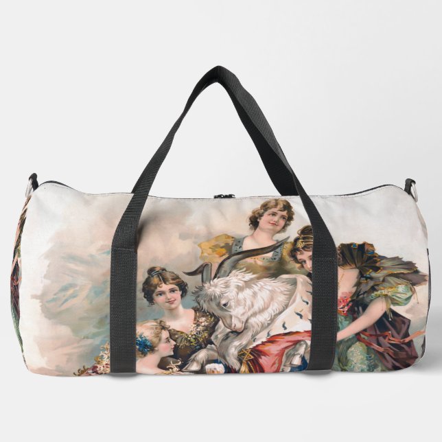 Vintage Beer Advertisement  Poster  Duffle Bag (Front)