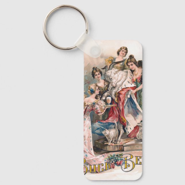 Vintage Beer Advertisement  Poster  Key Ring (Front)