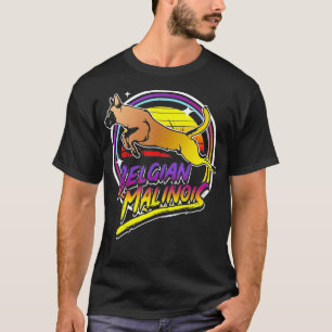 Vintage Belgian Malinois T design Dog Lovers gift T-Shirt