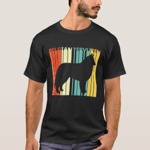 Vintage Belgian Tervuren Dog T-Shirt