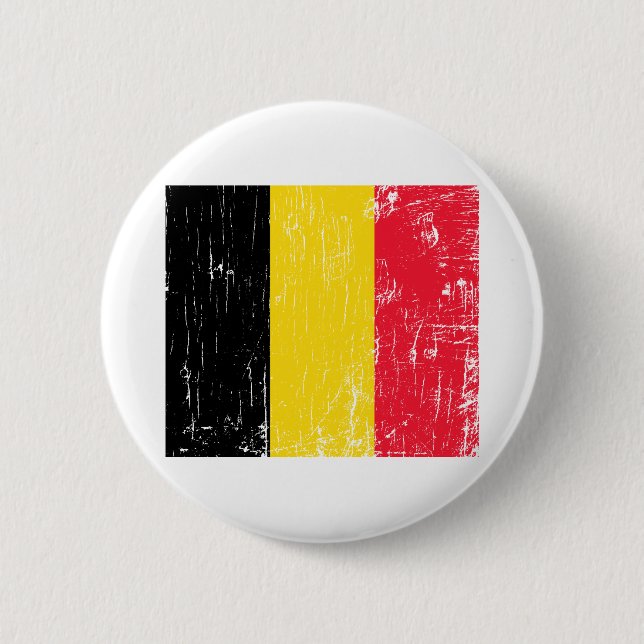 Vintage Belgium 6 Cm Round Badge (Front)
