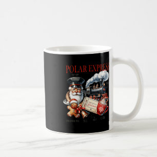 Vintage Believe Train North Pole Polar Express All Coffee Mug