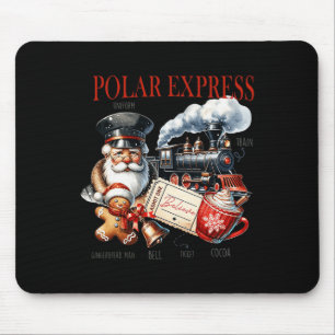 Vintage Believe Train North Pole Polar Express All Mouse Mat