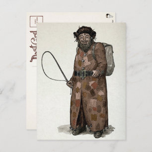 Vintage Belsnickel Postcard