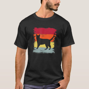 Vintage Bengal Cat Bengal Cat Mum Cat Dad T-Shirt
