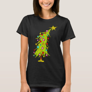 Vintage Bent Christmas Tree  T-Shirt