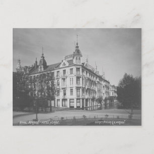Vintage Bergen Hotel Postcard