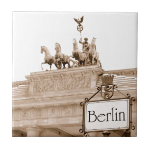 Vintage Berlin design Tile