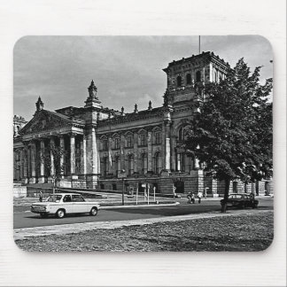 Vintage Berlin Reichstag parliament house Mouse Mat