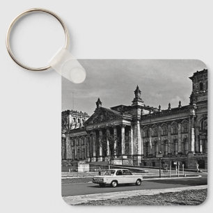 Vintage Berlin Reichstag parliament house Mouse Pa Key Ring