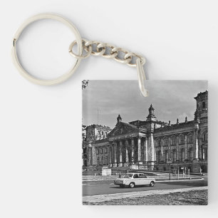 Vintage Berlin Reichstag parliament house Mouse Pa Key Ring