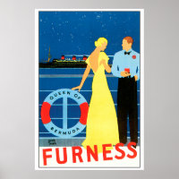 Vintage Bermuda Cruise Ship Travel