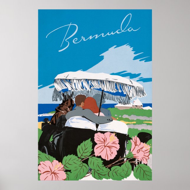 Vintage Bermuda Poster (Front)