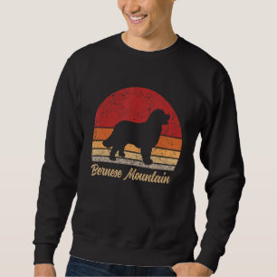 Vintage Bernese Mountain Dog Pet   Men Women Boys Sweatshirt