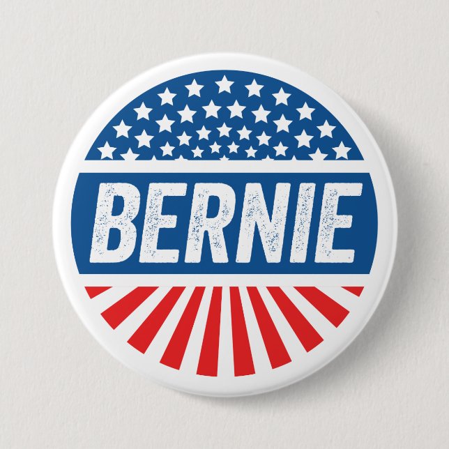 Vintage Bernie 7.5 Cm Round Badge (Front)