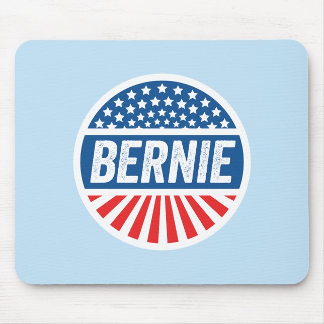 Vintage Bernie Mouse Mat (Front)