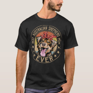 Vintage Best Australian Shepherd Mom Ever Mother's T-Shirt