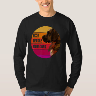 Vintage Best Beagle Mum Ever Beagle T-Shirt
