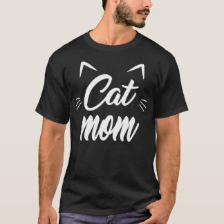 Vintage Best Cat Mum Ever Cat Mothers day Gift T-Shirt