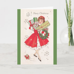 Vintage - Best Christmas Gift is Your Friendship, Card