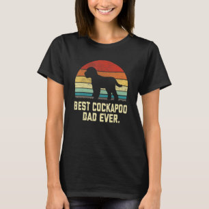 Vintage Best Cockapoo Dad Ever - Dog Lover T-Shirt