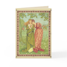 Vintage Best Friend Valentine's Day Card