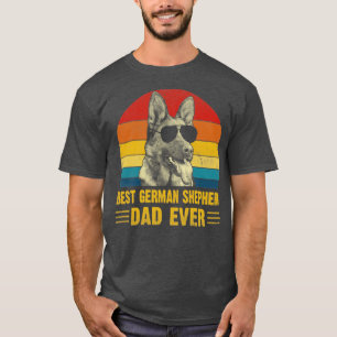 Vintage best german shepherd dad ever Shirt Father